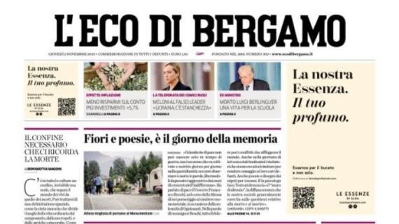 L'Eco di Bergamo: "De Roon è carico, sabato con l'Inter sarà una battaglia"