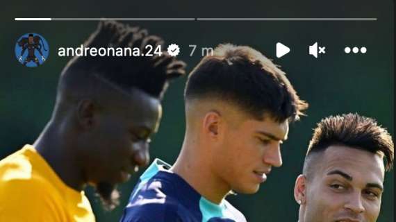 Inter, Onana si complimenta con Lautaro e Correa: "Come abbiamo sofferto, ragazzi..."