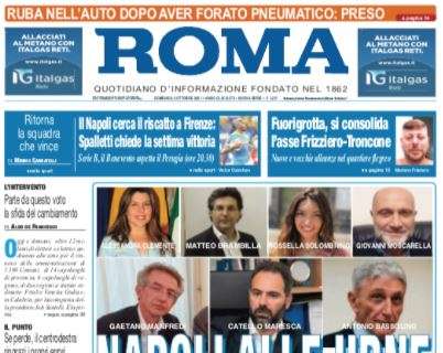 Il Roma: "Il Napoli cerca il riscatto a Firenze, Spalletti chiede la settima vittoria"