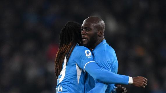 Anguissa e Lukaku rovinano l'esordio con gol di Kolo Muani: le migliori immagini del match