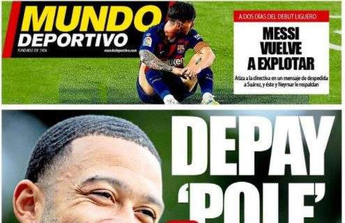 Le aperture in Spagna - Depay in pole per rinforzare il Barça. Zidane non convoca Hazard