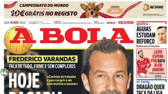 Le aperture portoghesi - Varandas: "Amorim resta fino al 2024". Poi la stoccata al Benfica