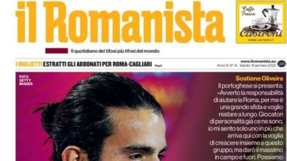Il Romanista: "Sergio, vamos! Kamara con vista"