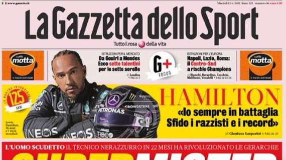 L'apertura odierna de La Gazzetta dello Sport su Antonio Conte: "Supermister"