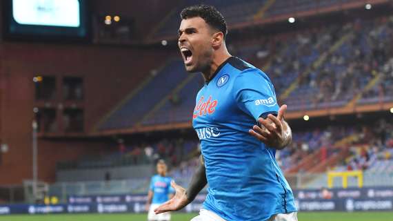 Napoli-Sampdoria 1-0,  il tabellino