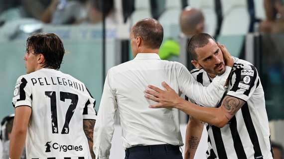 Juventus, Allegri su Bonucci: "È cresciuto nella responsabilità nei confronti del gruppo"