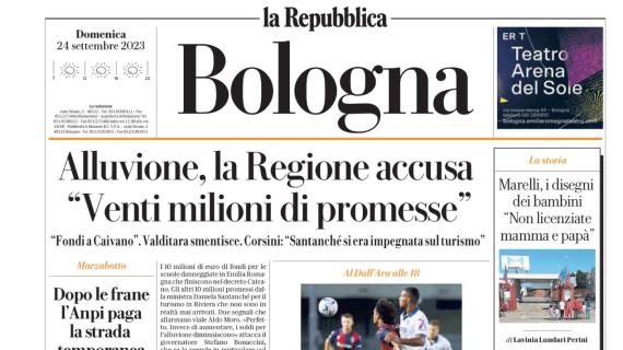 Alle 18.00 Bologna-Napoli. La Repubblica: "Motta tenta il colpo per svoltare la stagione"