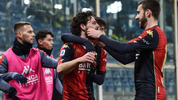 Zajc-Destro, il Genoa di Ballardini vola: Bologna sconfitto 2-0 e incapace di reagire