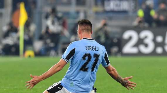 Lazio, Milinkovic-Savic: "Scudetto non è un obbligo ma la Juve deve sapere che siamo lì"