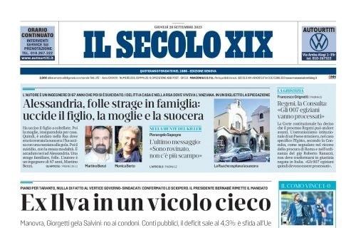 Genoa-Roma, Il Secolo XIX nella pagina sportiva: "Un Grifone di gladiatori"