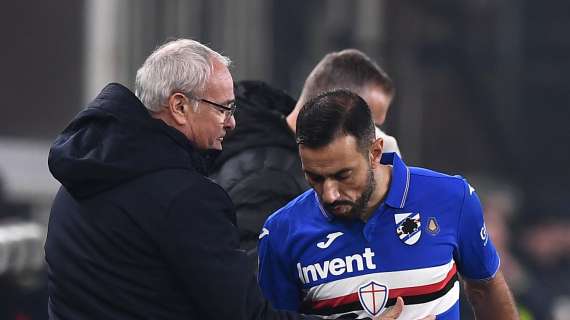 Sampdoria, Quagliarella finisce nel mirino di Ranieri: lo vuole al Cagliari in Serie B