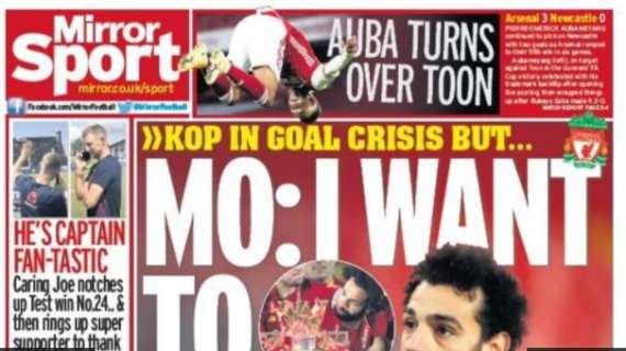Le aperture inglesi - Caos sul rinnovo di Salah con il Liverpool. Risorge l'Arsenal