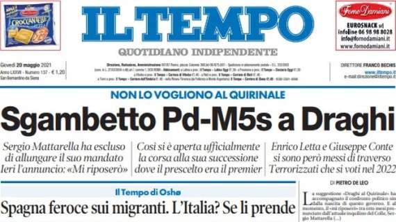 Il Tempo: "La Juve batte l'Atalanta e vince la Coppa Italia. Pirlo ora si può salvare"