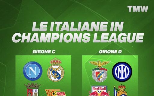 Champions League, ecco gli otto gruppi della fase a gironi sorteggiati a Montecarlo