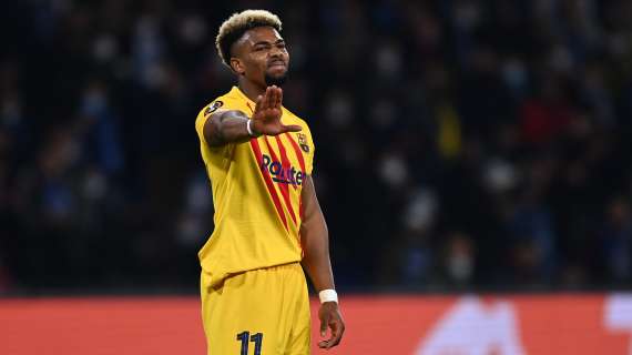 Napoli, tentativo per l’ex Barcellona Adama Traoré. Gazzetta: “Può arrivare gratis in estate”