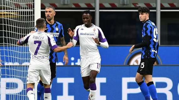 Fiorentina, Kouame: "La palla di Ribery per Chiesa la mettono in pochi al mondo"