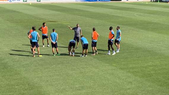 Sampdoria, lavoro a reparti a Temù: Candreva e Vieira si allenano a parte
