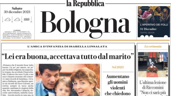 La Repubblica Bologna: "Rossoblù a Udine per sognare ancora. Fenucci: 'Zirkzee resta'"