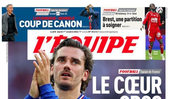 Griezmann dice addio alla Nazionale francese. L'Equipe: "Un cuore pesante"