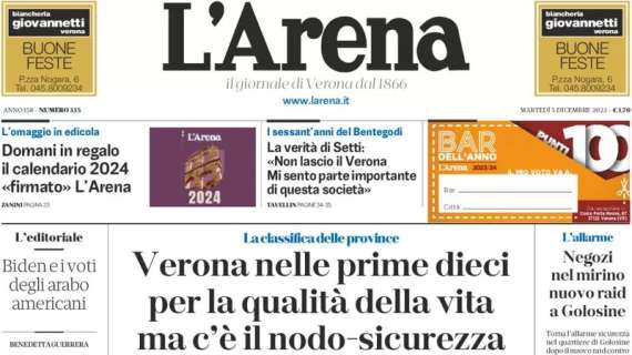L'Arena apre con Setti: "Non lascio il Verona, mi sento parte importante di questa società"