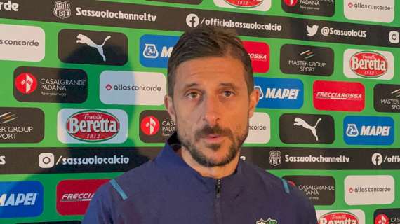 Dionisi annuncia la presenza di Berardi: "Tutti disponibili domani, tranne Romagna e Obiang"