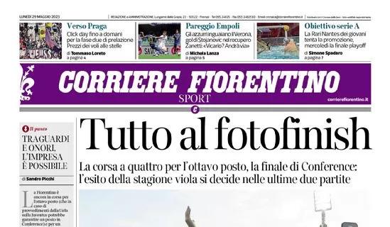 Fiorentina, tra ottavo posto e Conference. Il Corriere Fiorentino: "Tutto al fotofinish"