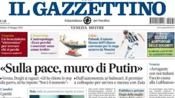 Il Gazzettino: "Pafundi, il talento 16enne dell'Udinese convocato per lo stage in Nazionale"