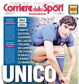 Il Corriere Dello Sport In Prima Pagina Apre Sulla Scomparsa Di Gigi ...