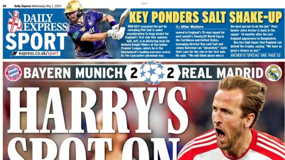 Le aperture inglesi - Kane protagonista in Bayern Monaco-Real Madrid, delude Bellingham