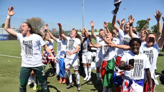 Juventus Women Campione, le foto dei festeggiamenti bianconeri