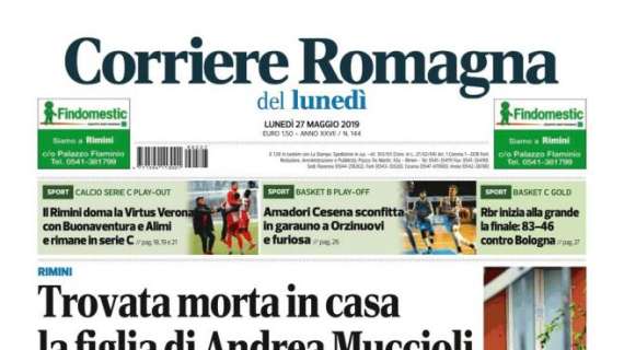 Corriere Romagna: "Il Rimini doma la Virtus Verona"