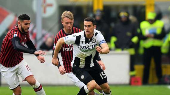 Udinese, Lasagna: "San Siro speciale con me. Avremmo potuto vincere"
