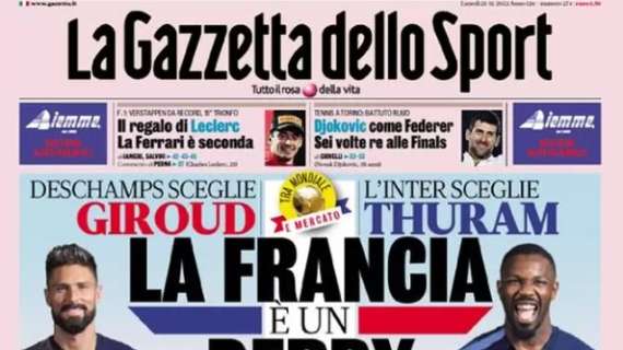 Le principali aperture dei quotidiani italiani e stranieri di lunedì 21 novembre 2022