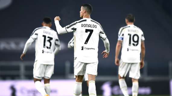 Ronaldo trascina la Juventus, due gol e un assist. Segna anche Dybala, Udinese battuta 4-1