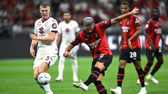 Una volta su quattro Milan-Torino finisce col punteggio di 1-0