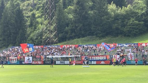 Genoa, partitelle a Moena: Gronbaek in grande spolvero, segnano anche Martin e Ekhator