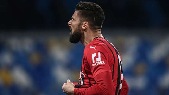 Le ultime sul Milan: ieri febbre per Giroud, oggi ha svolto allenamento in palestra