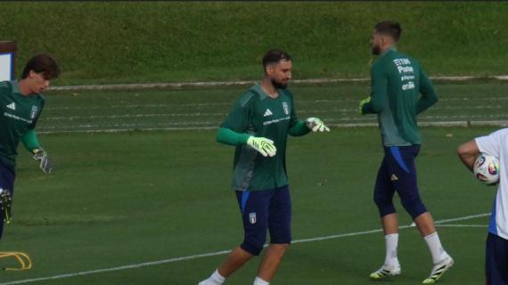 Donnarumma al City, è fatta. Ma prima c'è la Nazionale: il portiere è tornato a Coverciano