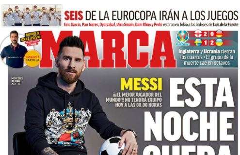 Le aperture spagnole - Messi questa notte rimane libero. Spagna, è euforia Roja