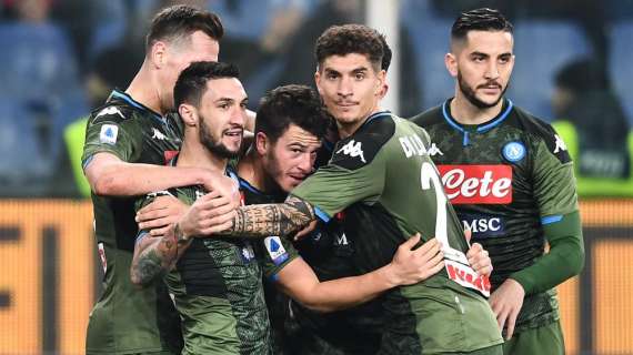Sampdoria-Napoli 2-4: Demme vanifica la rimonta degli ex. Risalita azzurra