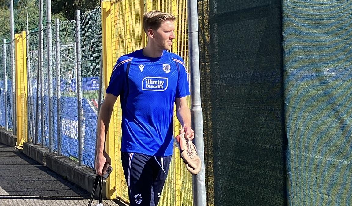 Sampdoria, ecco Lauritsen e Ravanelli: le prime immagini dei nuovi acquisti blucerchiati