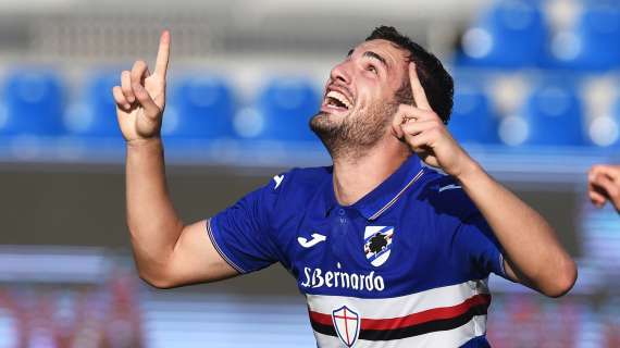 Sampdoria, contatti in corso per il prolungamento del contratto di Bonazzoli
