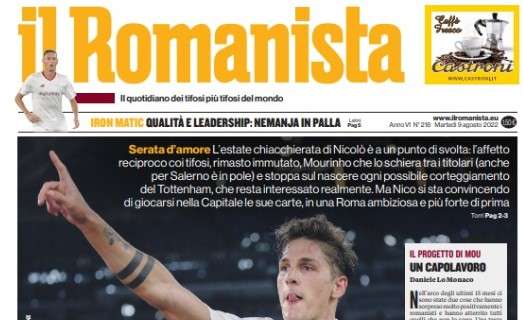L'apertura de Il Romanista su Zaniolo e la Roma: "Aria di casa"