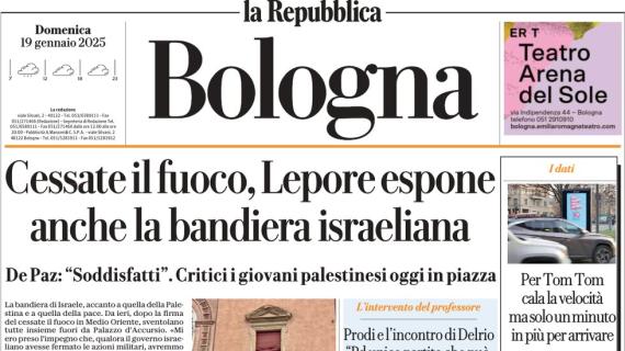 Repubblica (ed. Bologna): "Bologna con vista Champions: gol e divertimento"