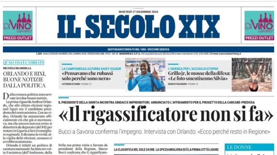 Il Secolo XIX: "Leali simbolo del Genoa di Vieira duro da battere: che numeri"