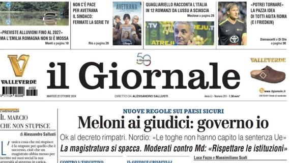 "Potrei tornare". Il Giornale intitola: "La pazza idea di Totti agita Roma (e i Friedkin)"