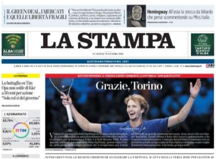 La Stampa: "Emozioni da scudetto: l'Inter batte il Napoli ed è di nuovo in corsa"