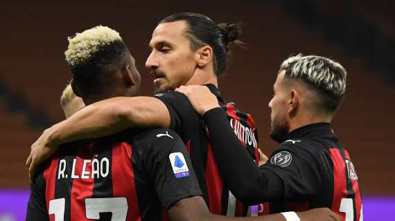 Milan, Ibrahimovic-show a Napoli e Rafael Leao lo incorona: "Il più grande"