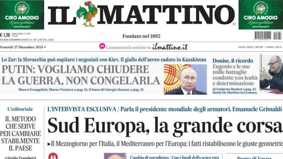 Il Mattino sul Napoli: "Le cessioni di Osimhen e Raspadori finanziano Duran"