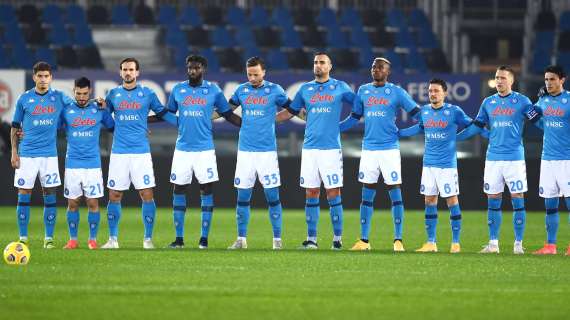 Napoli, ottime notizie alla vigilia della Juve: intero gruppo squadra negativo ai tamponi di stamani